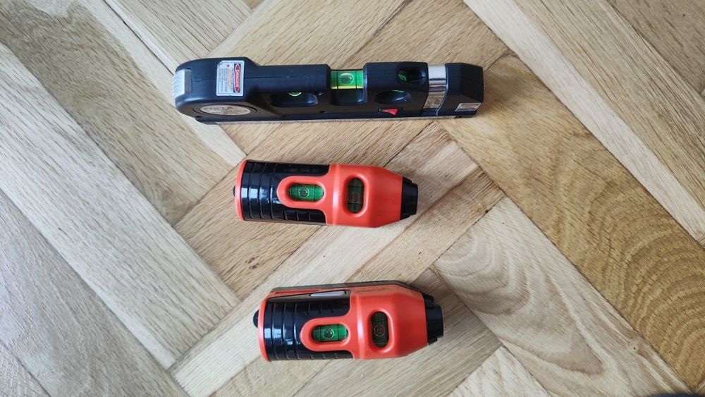 Laser budowlany poziomica miara laser krzyżowy