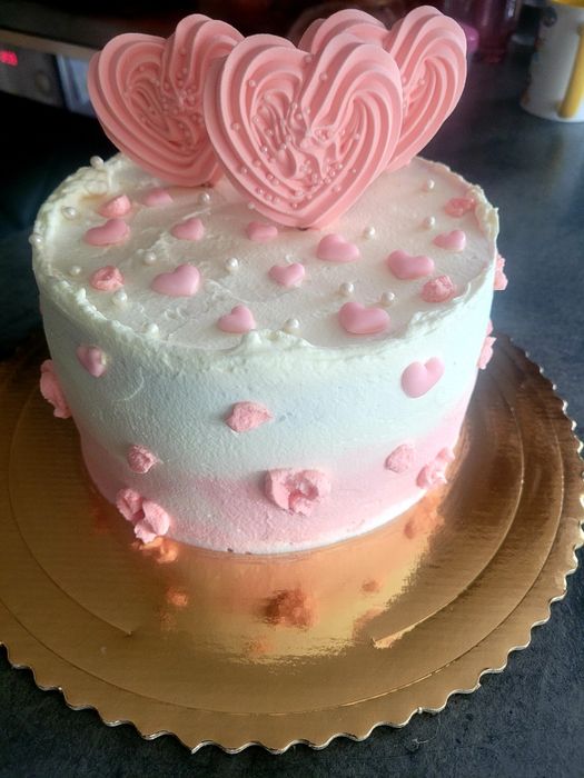 Stelaż na tort oraz tort