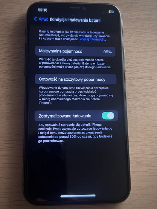 iPhone 11 pro 64gb 98%
