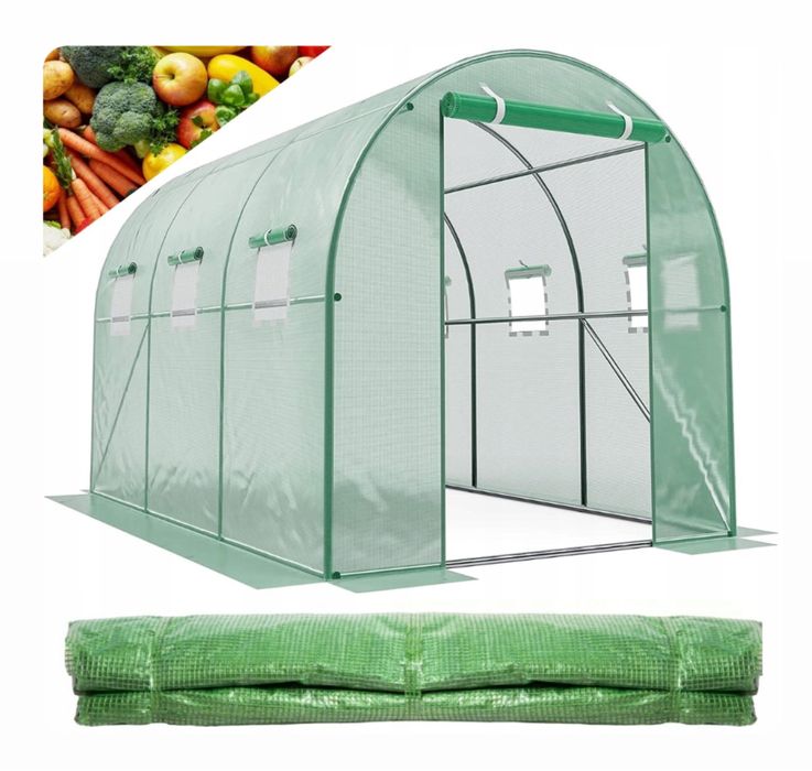 Folia Poszycie Tunel Foliowy Ogrodowy Szklarnia 300x200 3x2 Mocna