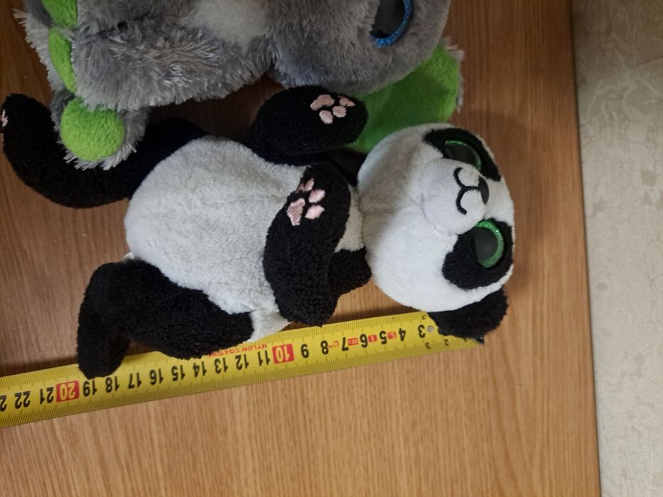 Глазастики Ty  м'яка іграшка ty puffies, панда, видра, слонення