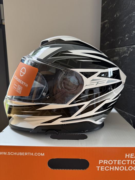 Kask motocyklowy Schuberth s3 Thunder white r. L