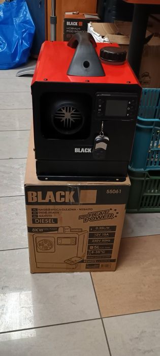 Дизельний обігрівач BLACK 6 кВт — модель 55066