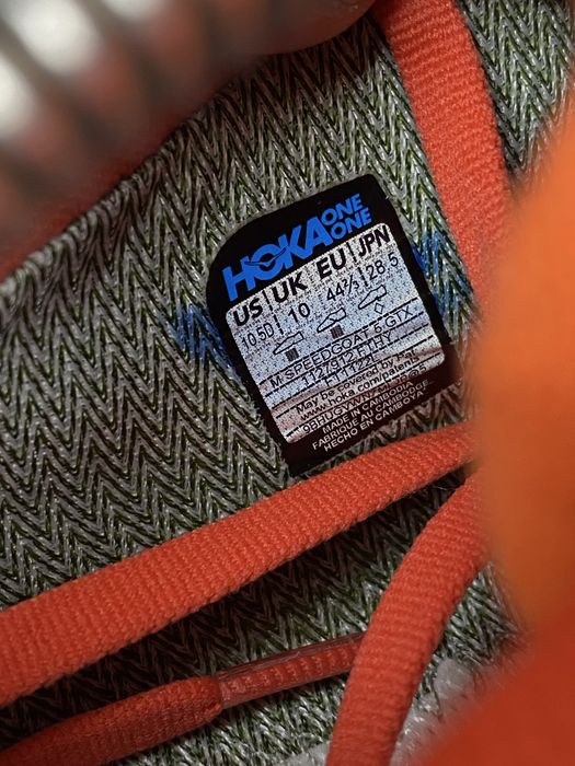 Кросівки hoka speedgoat 5 gore-tex 44.5/28.5 см