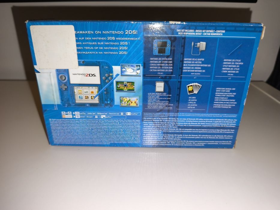 Nintendo 2DS Edição Limitada Pokémon Alpha Sapphire. Raríssima