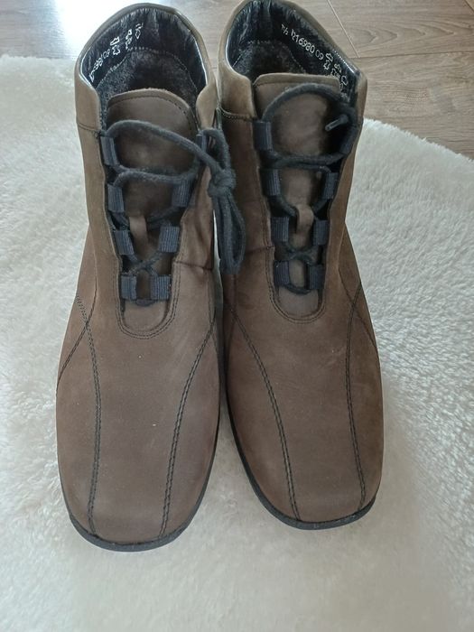 Buty damskie zimowe ortopedyczne skórzane Solidus rozm 7,5 (40,5).