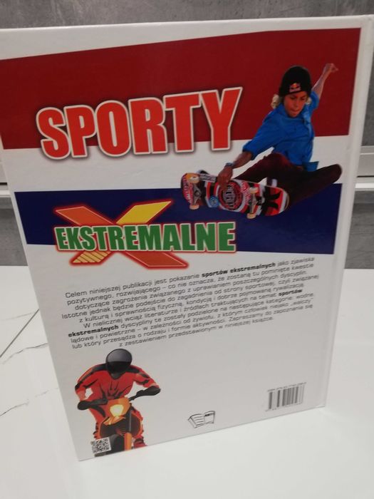 Książka o sportach ekstremalnych