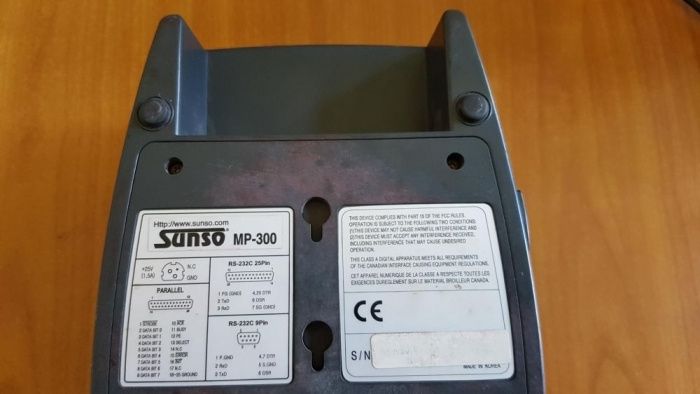 Drukarka paragonowa MP-300 SUNSO - używana, interfejs szeregowy