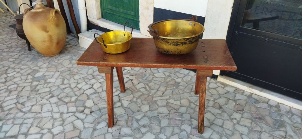 Banca/Mesa rustica em madeira antiga