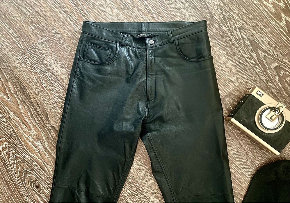Мужские брюки из натуральной кожи.Lakeland.Штаны.Джинсы.