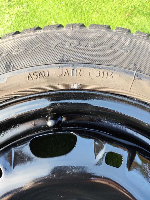 4xFelga stalowa 14, 5x100, Fabia.  Opony gratis.