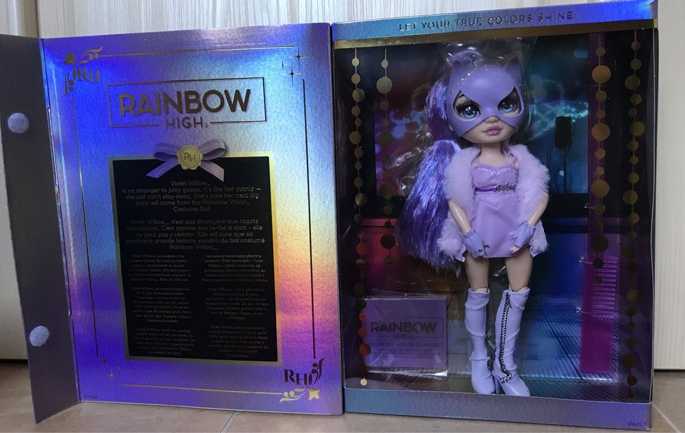 Lalka Violet Willow Rainbow High Custome Ball