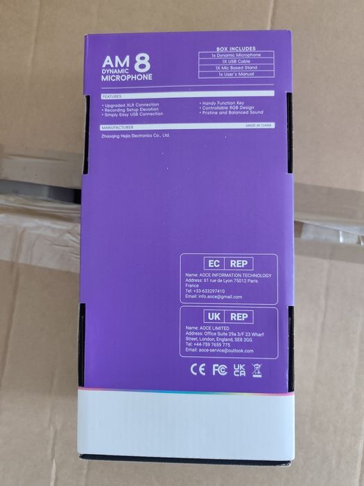 Fifine Ampligame AM8, dynamiczny mikrofon studyjny