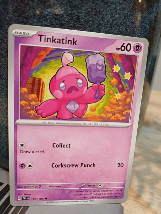 Carta Pokémon Tinkatink #100