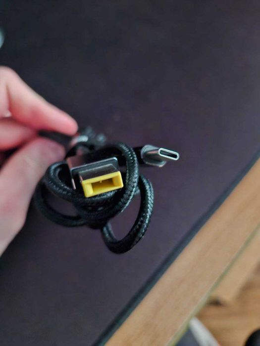 Зарядний кабель живлення 100W 20V 11.0×4.5мм для ноутбуків Lenovo