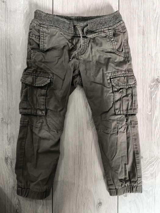 Spodnie bojówki ocieplane 98