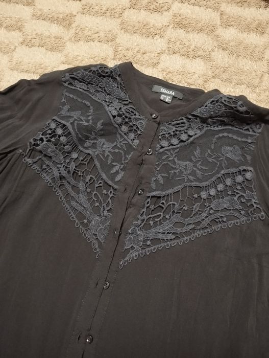 Блузки 2 шт біла та чорна 50 розмір