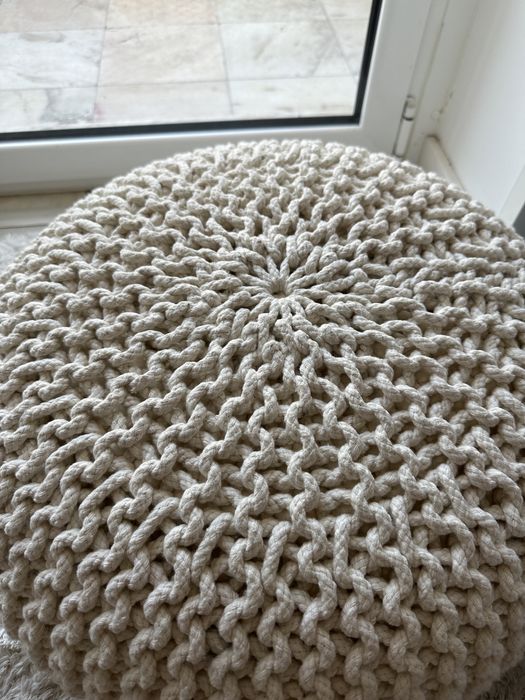 Puff bege LA Redoute