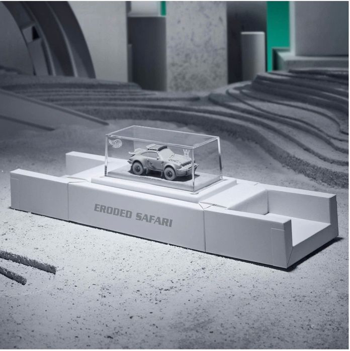 ミニカー Hot Wheels Lap 4 Eroded Porsche Safari Mattel Creations Hot Wheels x Daniel Arsham Eroded Porsche