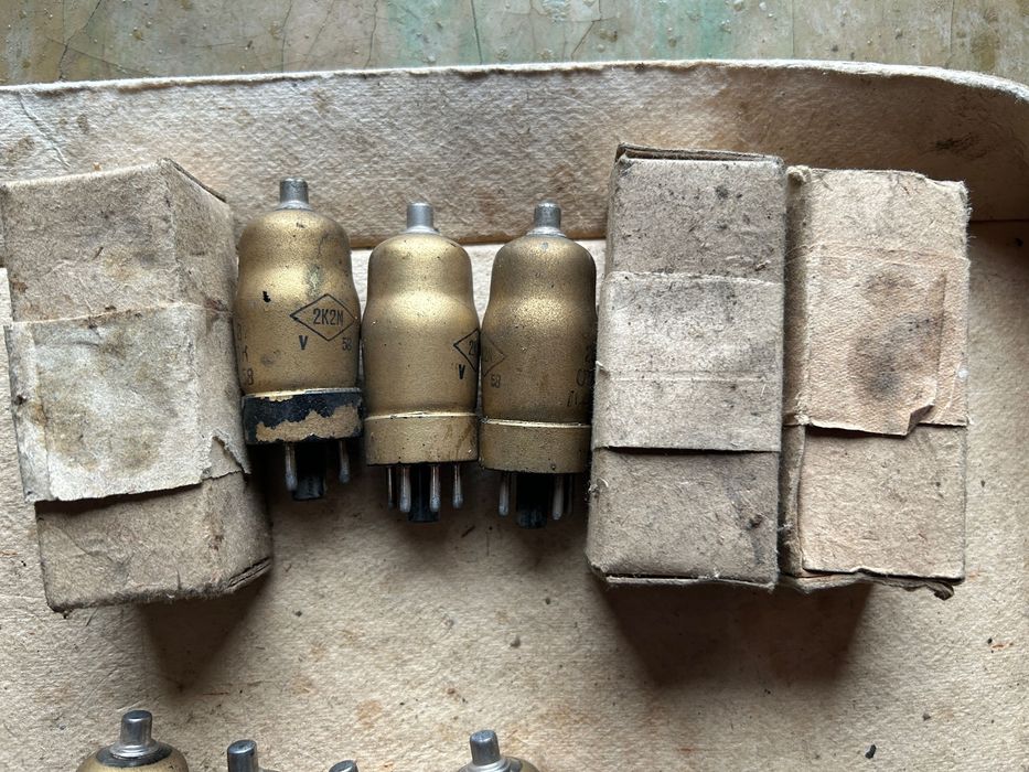 Лампы 2К2М, радиолампы