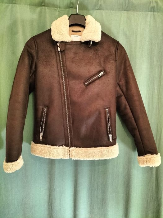 Casaco homem estilo aviador