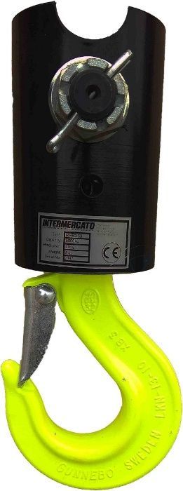 Widły do HDS / do palet + Rotator / Obrotnica 4,5 T + Hak 5T / CERTYF.