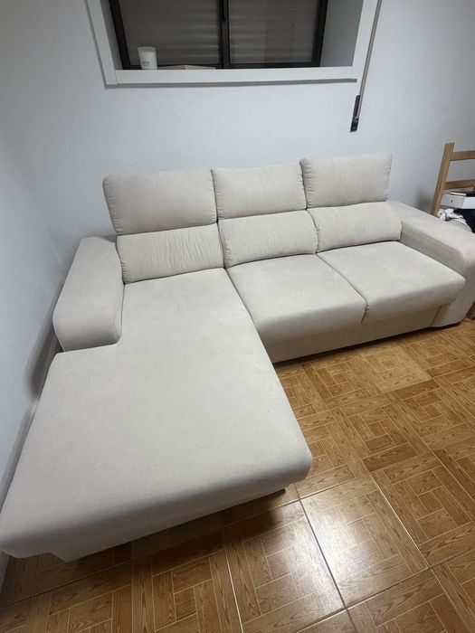Sofá Chaise Longue como novo