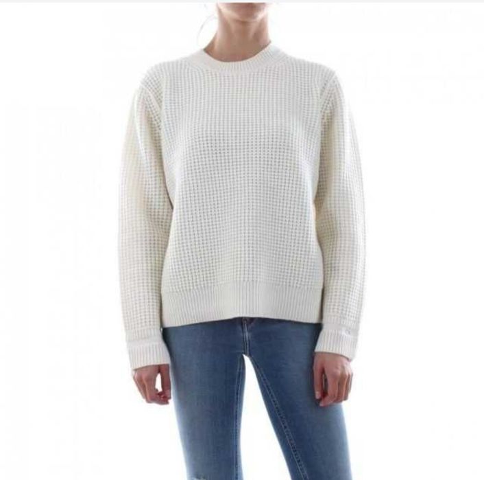 Sweter Calvin Klein XS 78% wełna