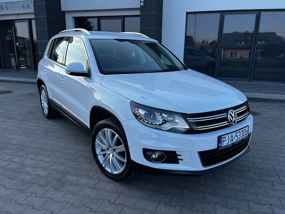 Volkswagen Tiguan LIFT 2.0 TDI 140KM Bixenon LED nowy rozrząd tylko 141 tyś km!