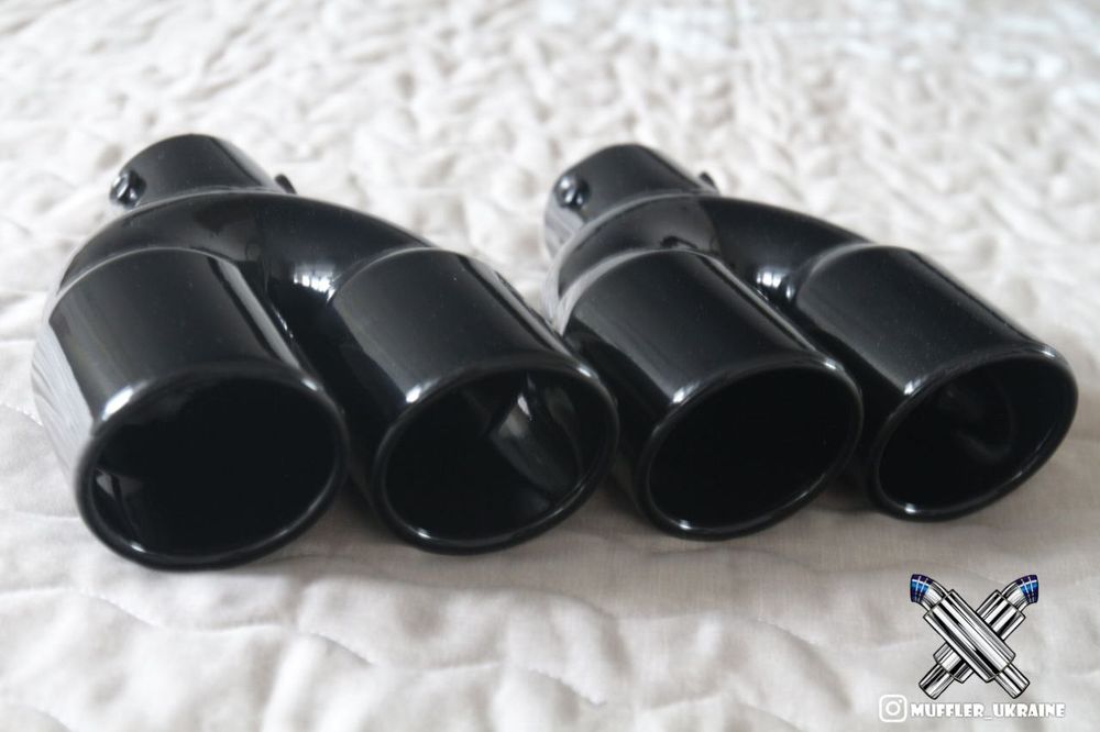 Насадки глушителя (Акрапович Ремус БМВ, выхлоп прямоток BMW Akrapovic ...