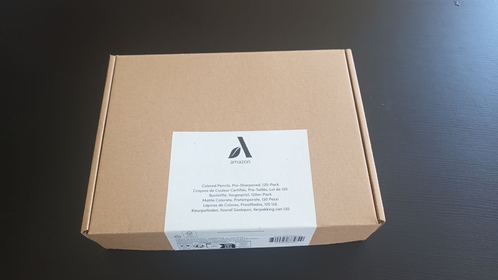 Caixa 120 Lápis de Cor Amazon Aware (Novos / Por Estrear)