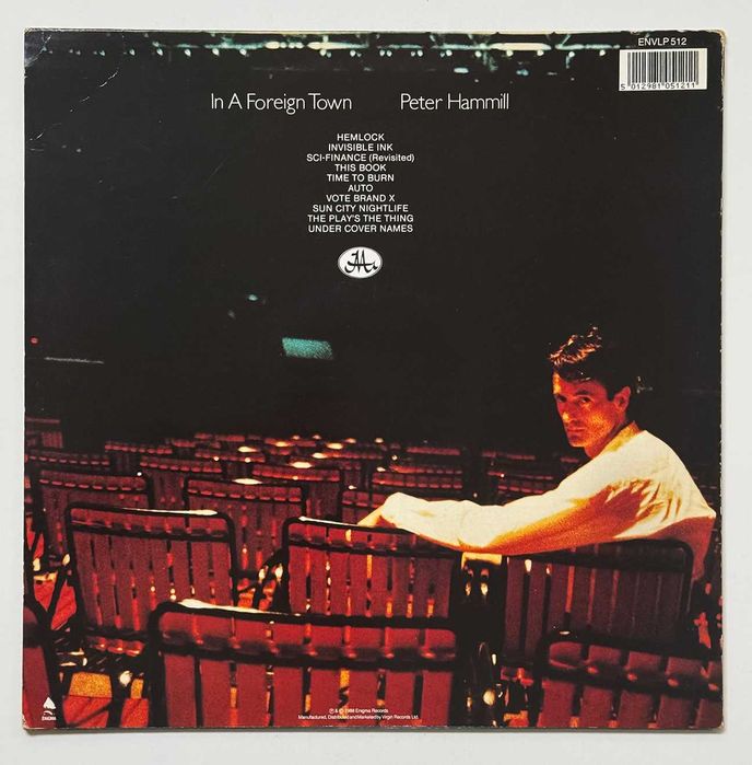 LP Peter Hammill – In A Foreign Town. NM