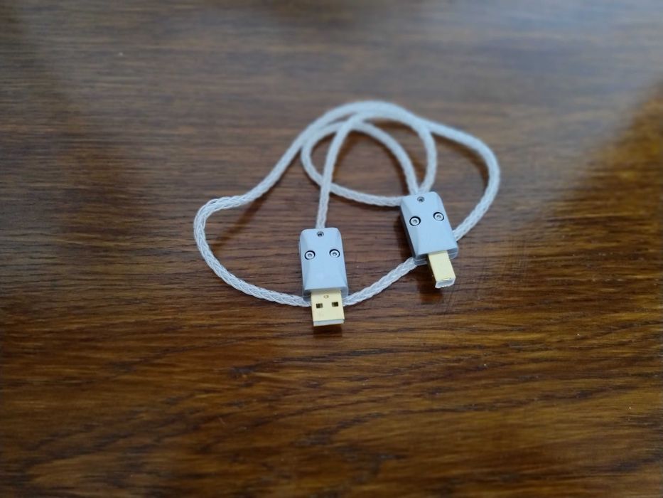 USB 2.0 typ A-B VIBORG  1m walory (WireWorld Platinum Starlight 7)