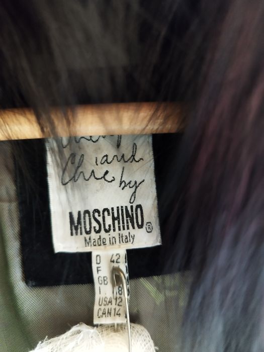 Шуба Moschino оригинал