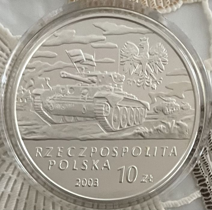 10 zł gen. Broni Stanisław Maczek 2003