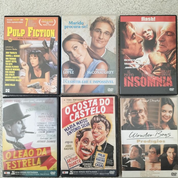 DVD's como novos