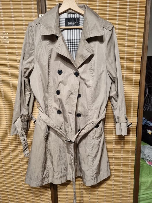 JUNGE Danmark 40 Nowy  klasyk boho krata  burberry