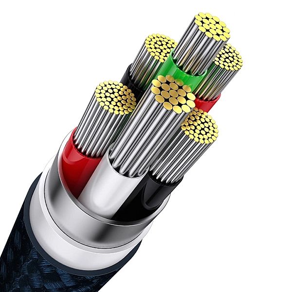 Baseus Flash Series Ⅱ kabel 3w1 z szybkim ładowaniem USB-A do USB-C /