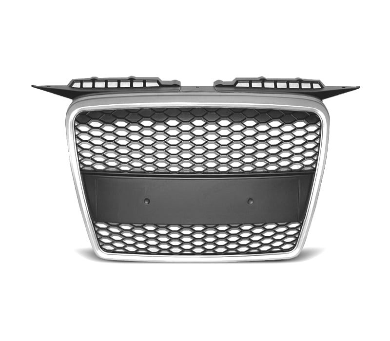 GRELHA FRONTAL COLMEIA AUDI A3 8P 8PA 05-08 FRISO CROMADO
