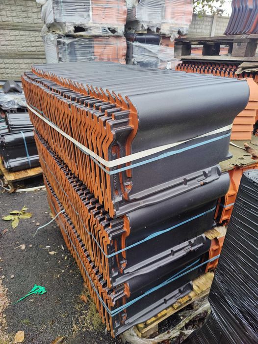 Dachówki ceramiczne i cementowe końcówki WYPRZEDAŻ