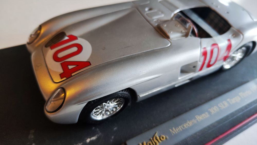 Maisto 1:18 Mercedes-Benz 300 SLR Targa Florio 1955