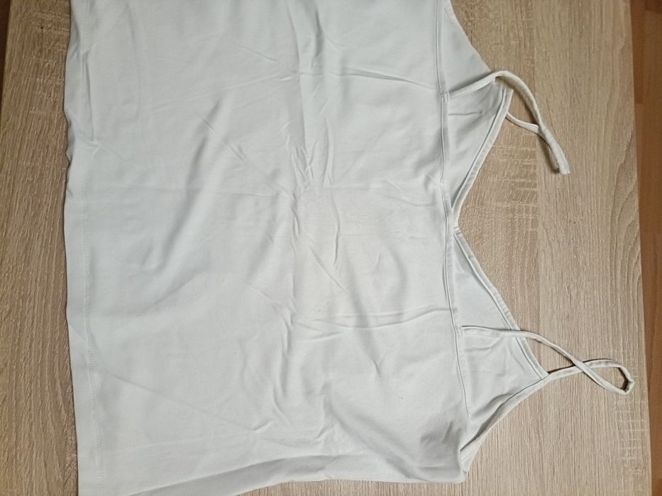 Top biały damski  pod żakiet L/XL oraz granatowy
