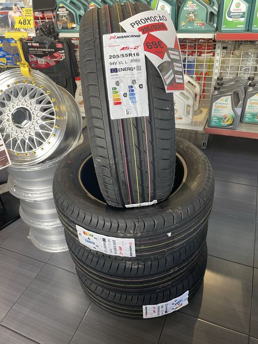Pneus 205/55R16 Nankang novos
