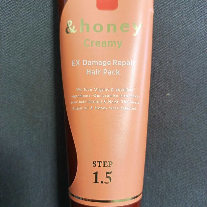 &Honey Creamy Damage Repair Hair Pack Step 1.5