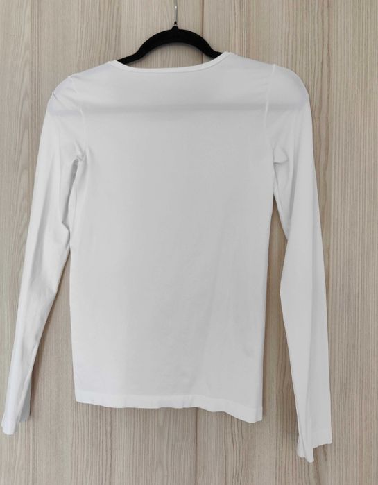Klasyczna biała bluzka longsleeve Gatta M basic