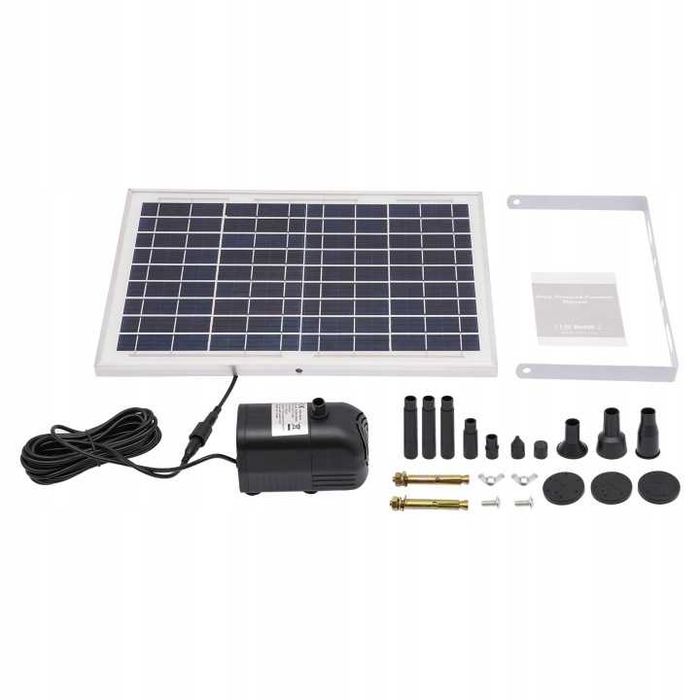 Solarna pompa do oczka wodnego fontanna 1000lh 10W
