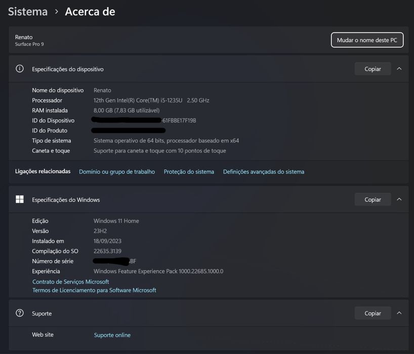 Microsoft Surface Pro 9