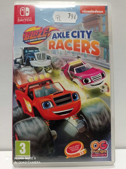 Blaze And The Monster Machines gra Nintendo Switch /zamiana również/