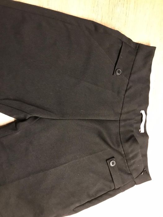 Eleganckie, czarne, modne spodnie Pull&Bear, rozm. S