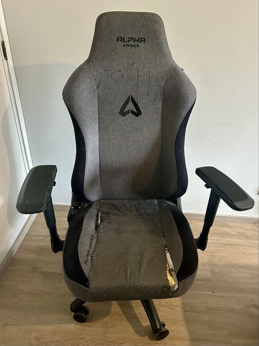 Cadeira gamer marca alfa
